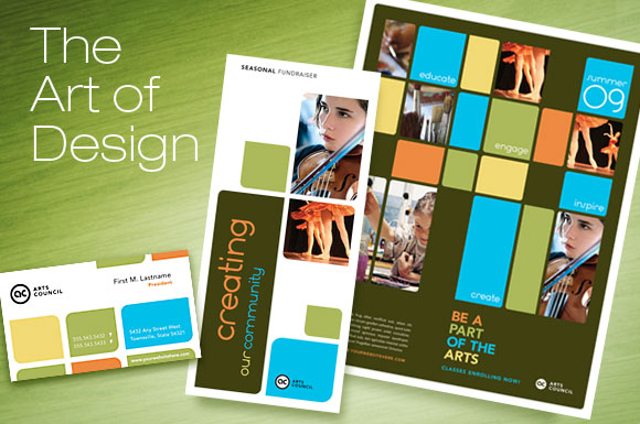 marketing templates for arts council or arts institute dtg