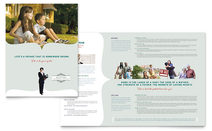 Realtor & Realty Agency Brochure Template Design