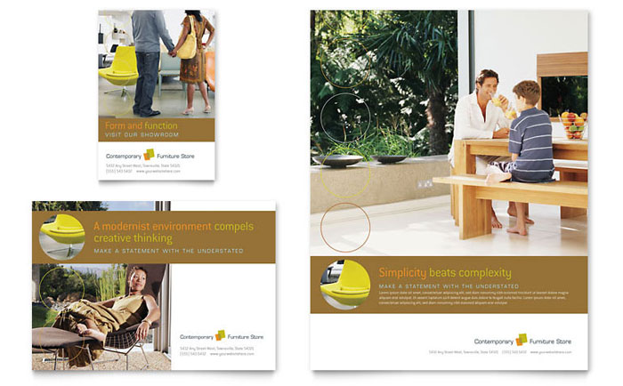 Furniture Store Flyer & Ad Template Design