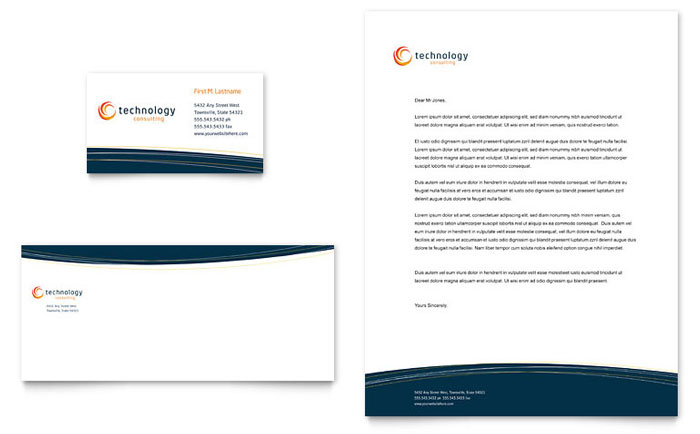 business card sample template
