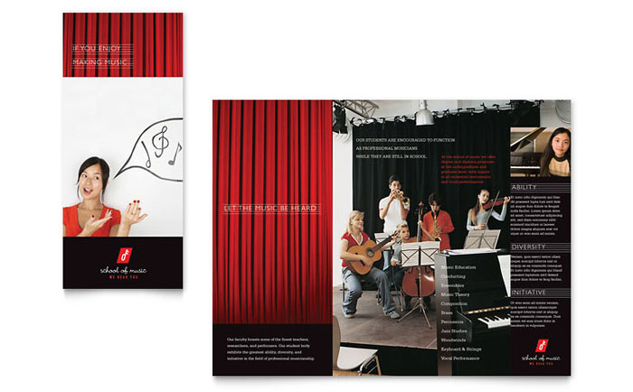 Music School - Business Marketing Templates