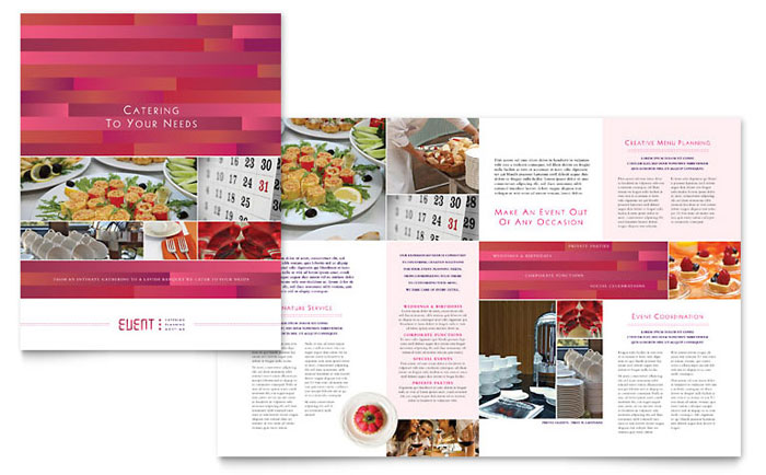 Corporate Event Planner & Caterer - Business Marketing Templates