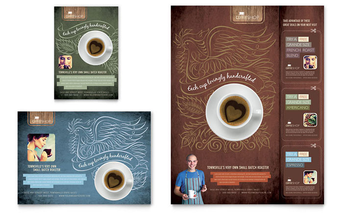 Coffee Shop - Flyer & Ad Template Design