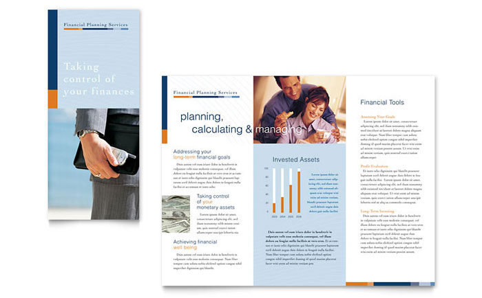 Financial Planning & Consulting - Business Marketing Templates