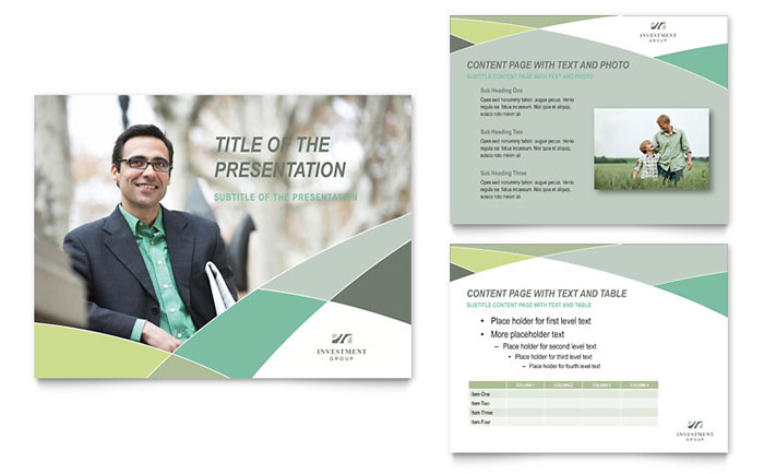 Financial Advisor - PowerPoint Presentation Design