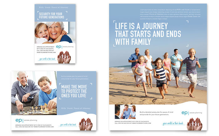 Estate Planning - Flyer & Ad Template Design