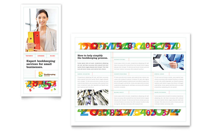 Financial Services Business Marketing Templates
