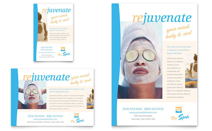 Beauty Spa - Flyer & Ad Template Design