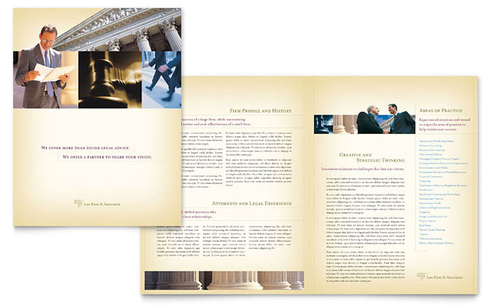 Attorney & Legal Services - Business Marketing Templates