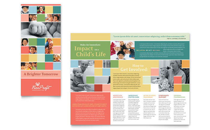 Non Profit Association for Children - Business Marketing Templates