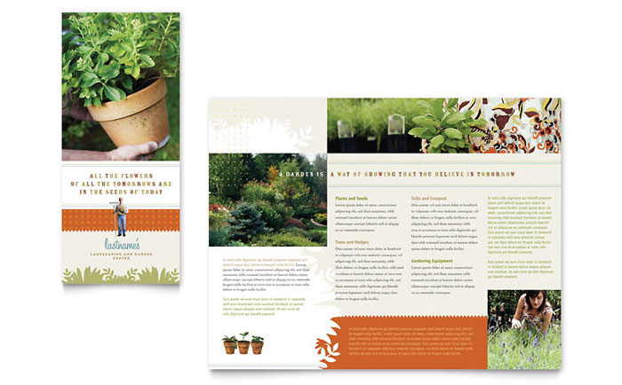 Landscape & Garden Store - Business Marketing Templates