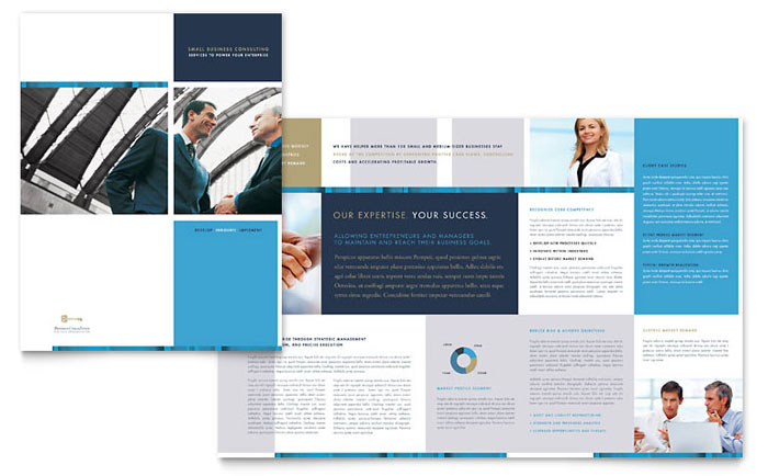 Small Business Consulting - Business Marketing Templates
