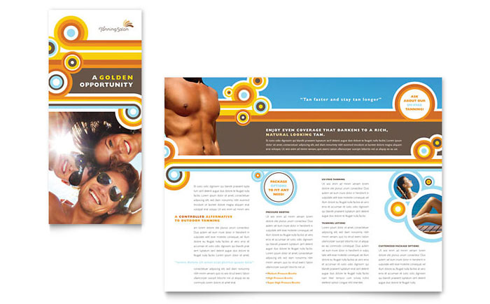 Tanning Salon - Business Marketing Templates
