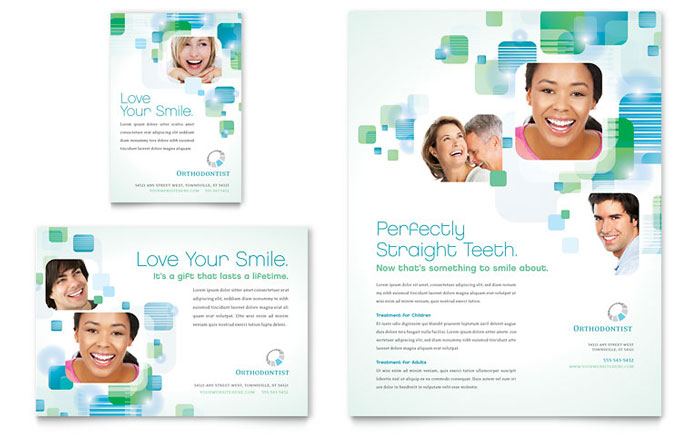 Orthodontist Flyer & Ad
