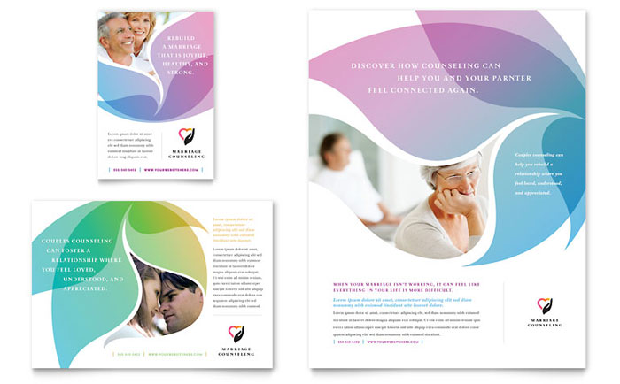 Marriage Counseling Flyer & Ad