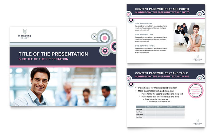 Marketing Agency - PowerPoint Presentation Template Design