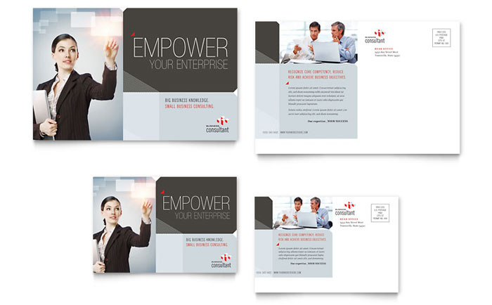 Corporate Business - Postcard Template Design