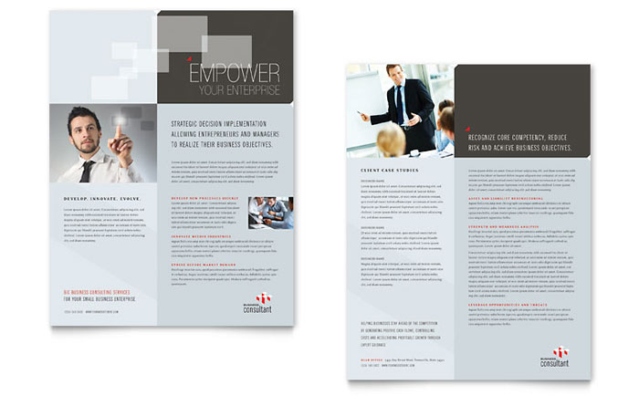 Corporate Business - Datasheet Design