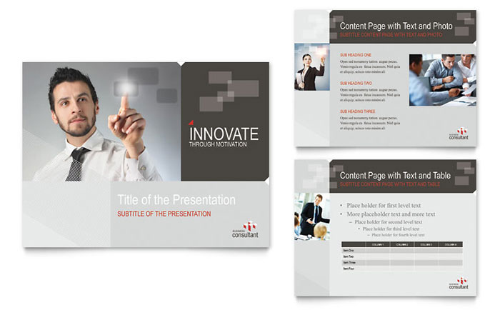 Corporate Business - PowerPoint Presentation Template Design
