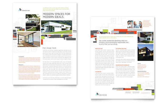 Datasheet Template Design - Architectural Design