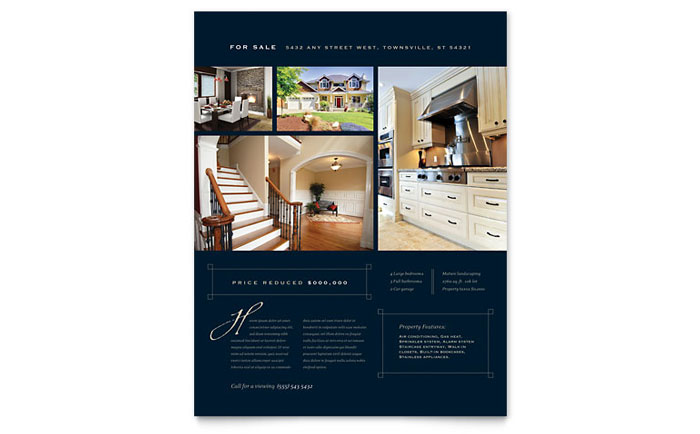 Luxury Home Real Estate - Flyer Design