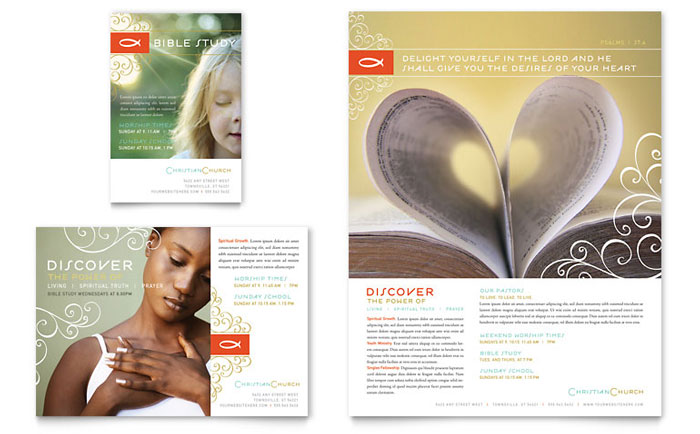 Christian Church - Flyer & Ad Template Design