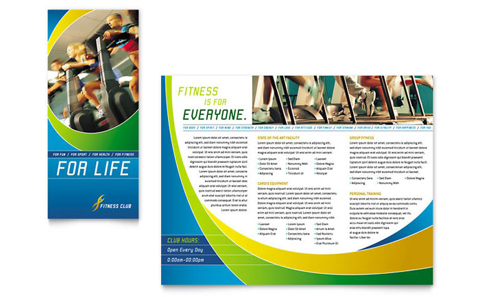 Health Club Brochure