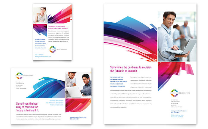 Software Solutions - Flyer & Ad Template Design
