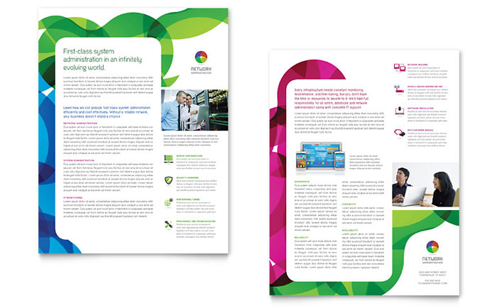 Network Administration - Datasheet Design