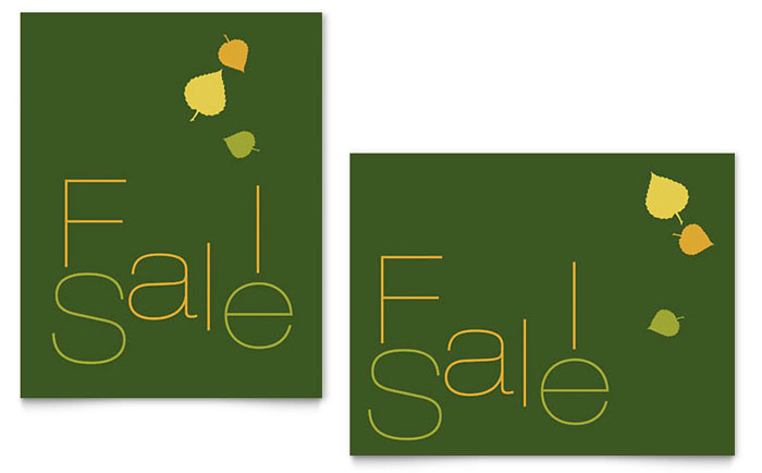 Falling Leaves - Business Marketing Templates