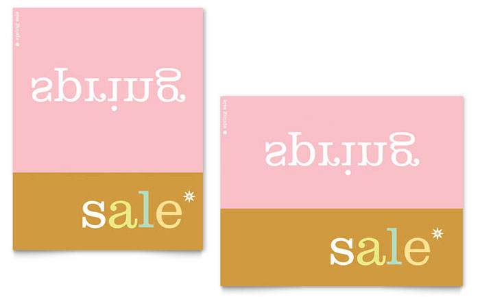 Inverse Upside Down Spring - Business Marketing Templates