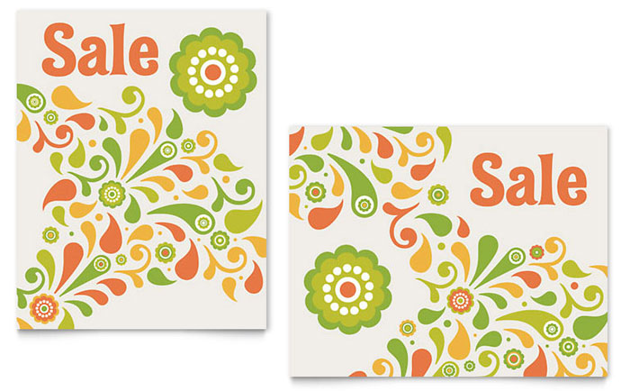 Spring Color Floral - Business Marketing Templates