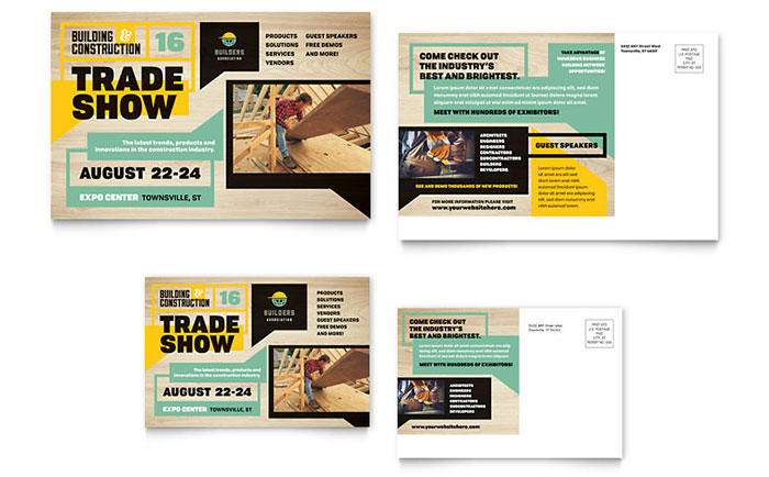 free postcard templates 200 postcard examples