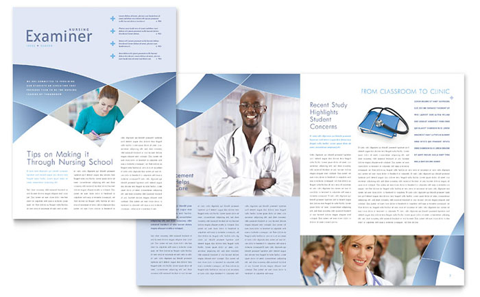 physicians office newsletters templates graphic designs