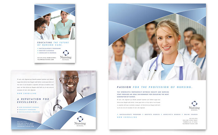 hospital flyers templates graphic designs