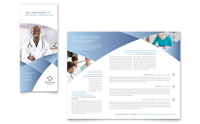 nursing templates brochures flyers business cards nursing school flyers