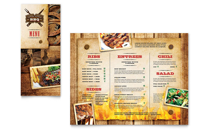 restaurant marketing brochures menus flyers best software for making flyers brochures menu cards