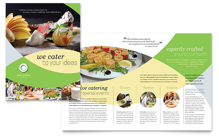 restaurants brochures