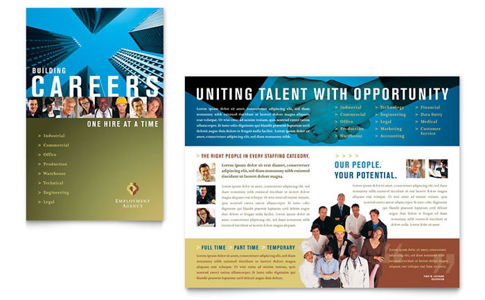 recruiting brochure template