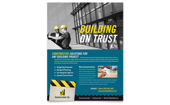 flyer design template