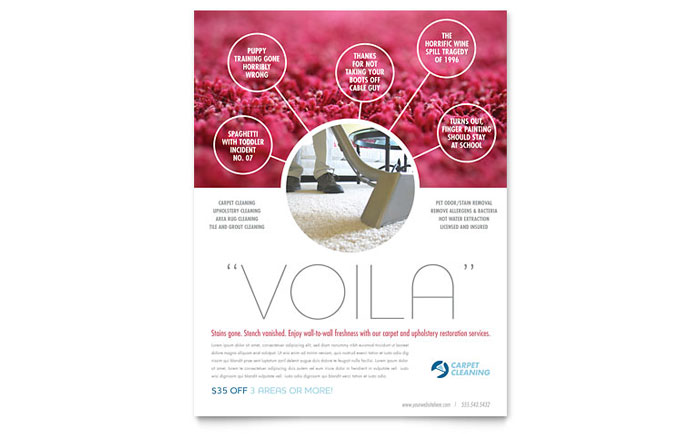 carpet cleaning flyers templates graphic designs cleaning flyer templates
