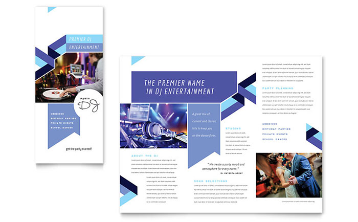 business event templates brochures flyers posters