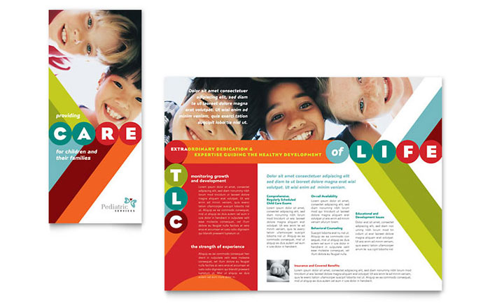 <strong>Medical & Health Care Templates</strong> | MyCreativeShop Medical office brochure templates