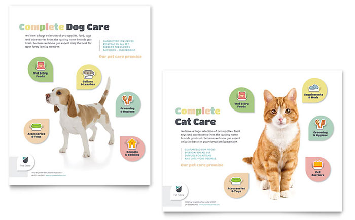 pet templates