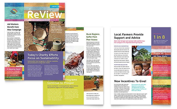free newsletter templates 100