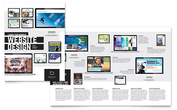 online brochures templates