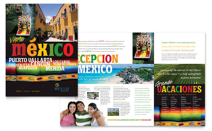 free travel brochure templates for microsoft word