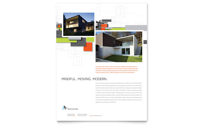 Architecture Design Template architectural design flyer template design Architecture Design Template architectural design flyer template design